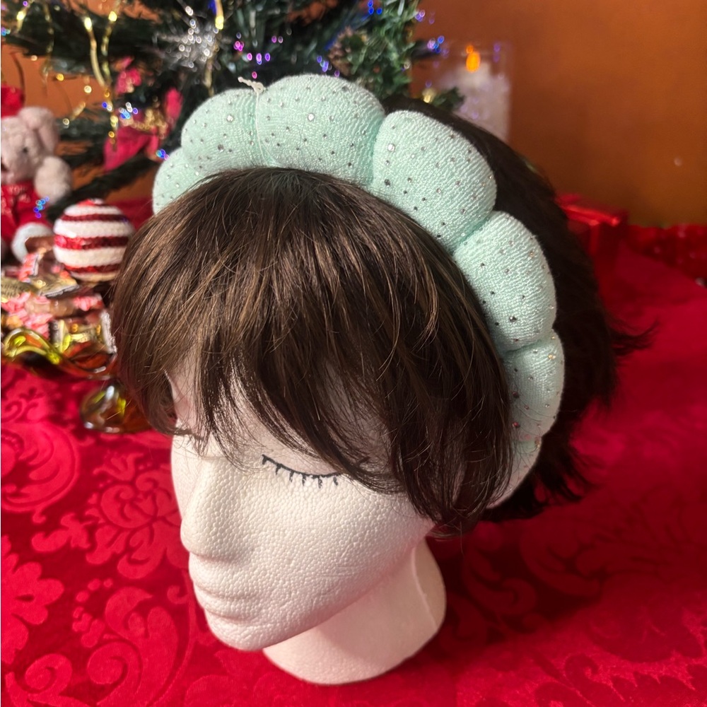 Bling Terry Rhinestone Spa Headband Set - Picture 3 of 5
